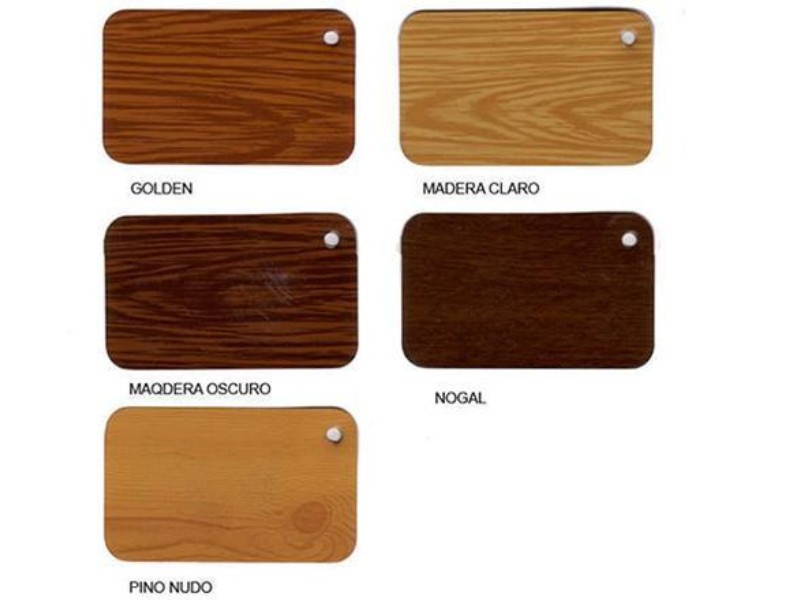 Persianas de madera enrollables acabados Acabados de persianas de madera enrollables
