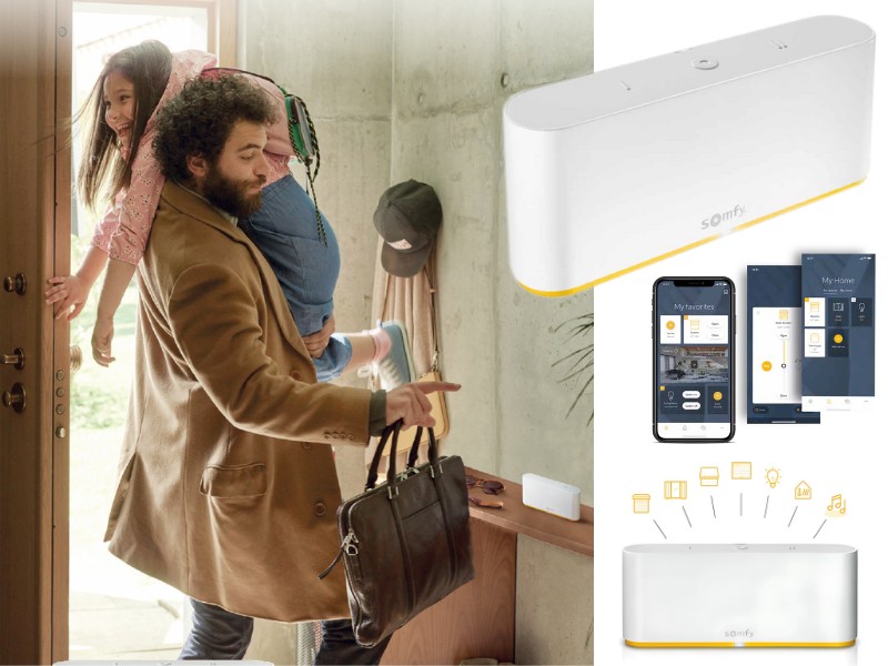 tahoma switch somfy para un hogar conectado persianas domesticas Tu hogar conectado con Tahoma switch de Somfy, con Persianas Domésticas